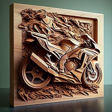 3D мадэль Honda CBR150R (STL)